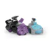 Schleich Shadow CrashMobile mit Mini-Kreatur Schwarz Lila 42672