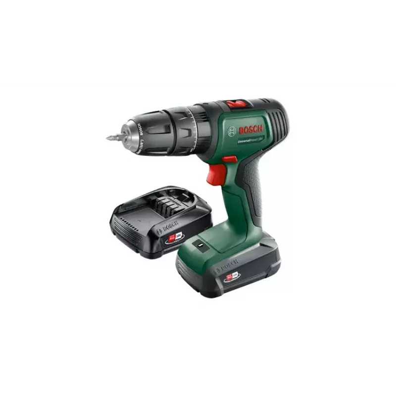 Pistolengriffbohrer Bosch Universal Impact 18V 1450 U/min 1,3 kg Grün