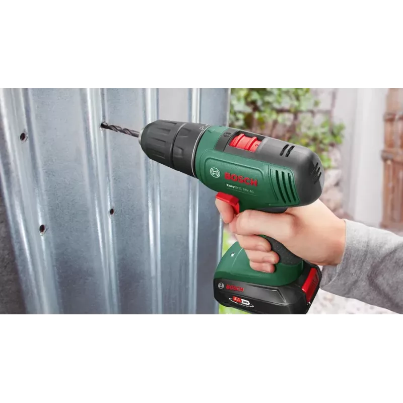 Bosch EasyDrill 18V-40 1630 U/min Schlüssellos 1,3 kg Schwarz, Grün