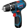 Pistolengriff-Bohrmaschine Bosch GSB 12V-15, 1300 U/min, 2 Ah Akku