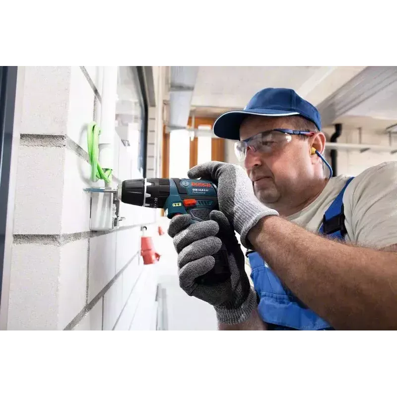 Pistolengriff-Bohrmaschine Bosch GSB 12V-15, 1300 U/min, 2 Ah Akku