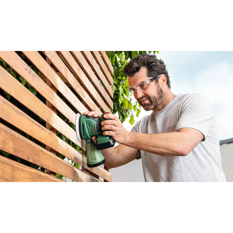 Bosch EasyOrbit 18V-10 (Baretool), Exzenterschleifer, Schwarz, Grün, Kunststoff, Deutschland, 23000 U/min, 1 mm