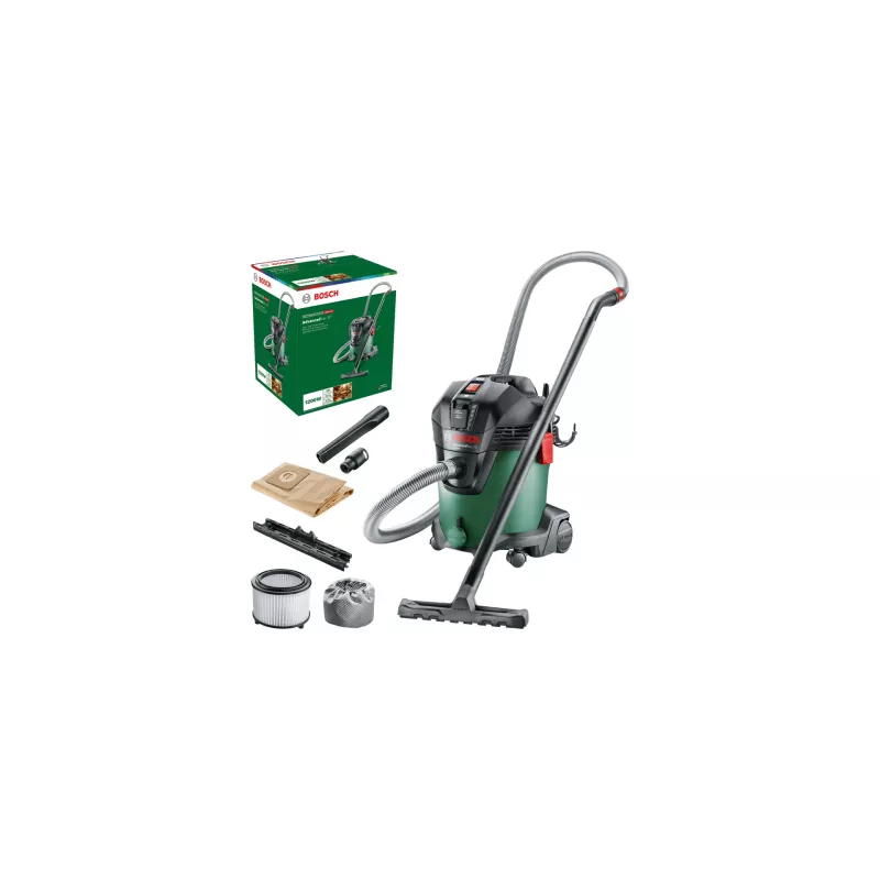 Bosch AdvancedVac 20 300 AW 20 L Schwarz, Grün