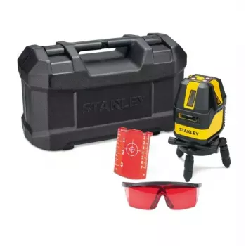 Laser-Nivelliergerät STANLEY Multi-Line STHT77514-1 — roter Laser, 4 vertikale & 1 horizontale Linie