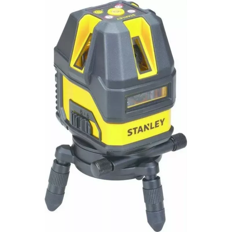 Laser-Nivelliergerät STANLEY Multi-Line STHT77514-1 — roter Laser, 4 vertikale & 1 horizontale Linie