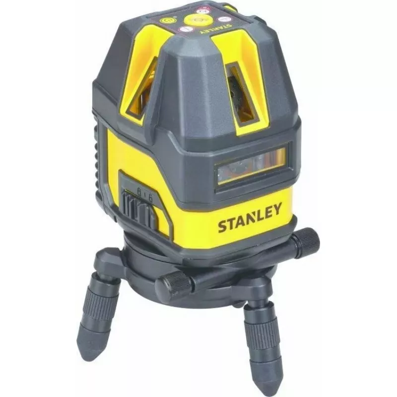 Laser-Nivelliergerät STANLEY Multi-Line STHT77514-1 — roter Laser, 4 vertikale & 1 horizontale Linie