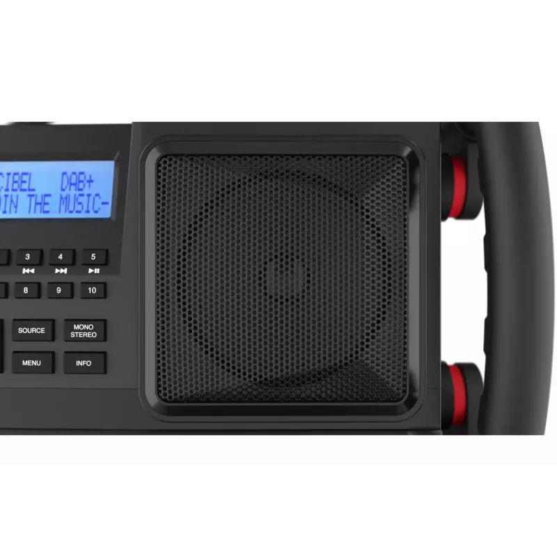 Tragbares Radio Perfectpro Workstation Digital DAB FM 20W