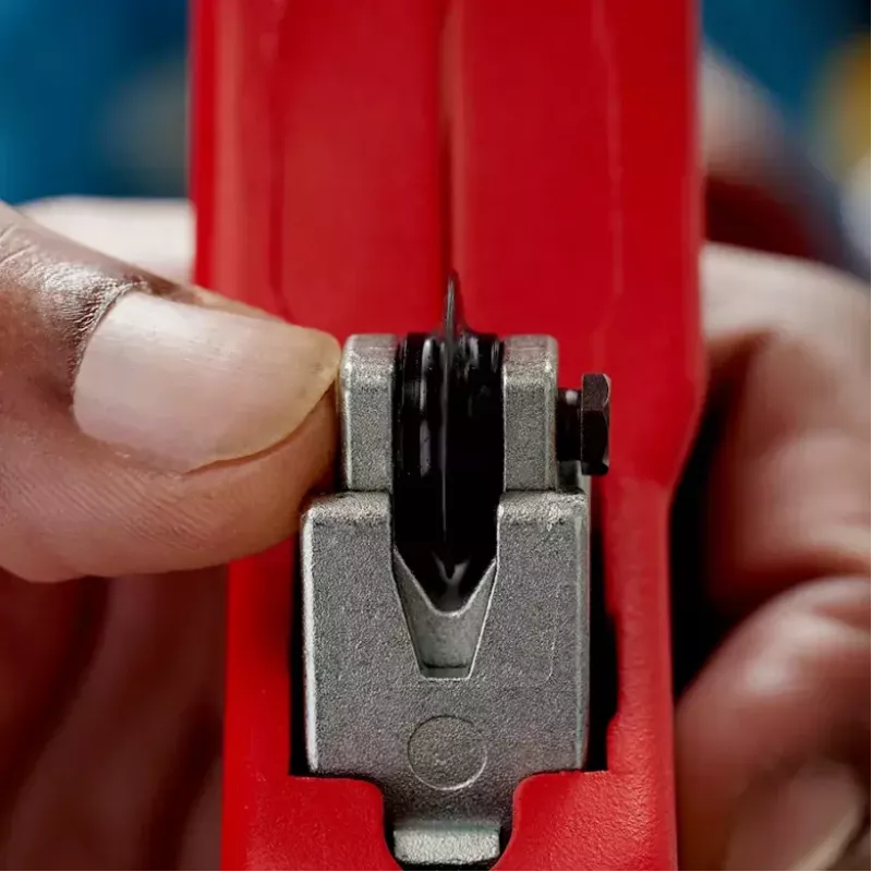 Rohrschneider Knipex 90 31 03 BK geeignet für Messing, Kupfer, Stahl