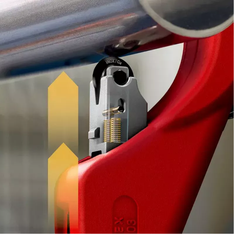 Rohrschneider Knipex 90 31 03 BK geeignet für Messing, Kupfer, Stahl