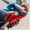 Rohrschneider Knipex 90 31 03 BK geeignet für Messing, Kupfer, Stahl