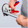 Rohrschere Knipex 90 25 25 Aluminium Schwarz Blau Rot 210 mm