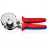 Rohrschere Knipex 90 25 25 Aluminium Schwarz Blau Rot 210 mm