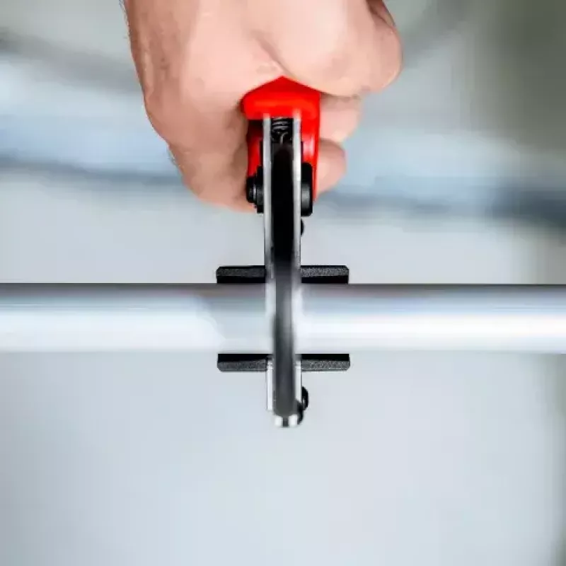 Rohrschere Knipex 90 25 25 Aluminium Schwarz Blau Rot 210 mm