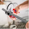 Rohrschere Knipex 90 25 25 Aluminium Schwarz Blau Rot 210 mm