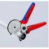 Rohrschere Knipex 90 25 25 Aluminium Schwarz Blau Rot 210 mm