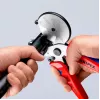 Rohrschere Knipex 90 25 25 Aluminium Schwarz Blau Rot 210 mm