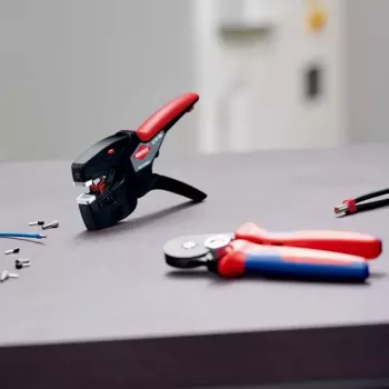 Knipex 12 72 190 Zange Stahl Kunststoffgriff Schwarz Rot 190 mm