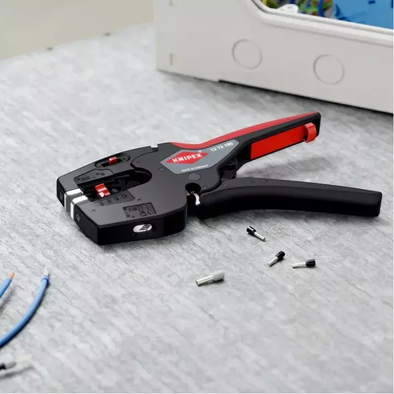 Knipex 12 72 190 Zange Stahl Kunststoffgriff Schwarz Rot 190 mm