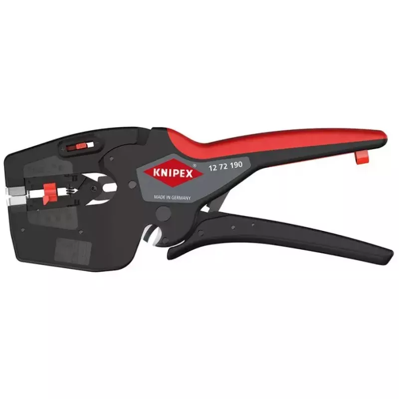 Knipex 12 72 190 Zange Stahl Kunststoffgriff Schwarz Rot 190 mm