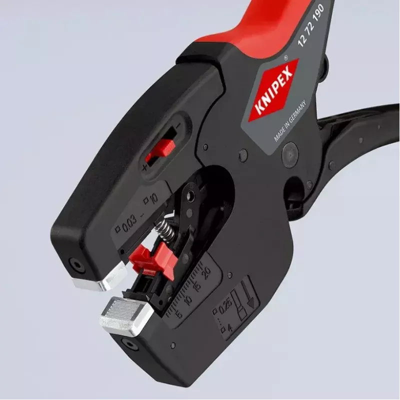 Knipex 12 72 190 Zange Stahl Kunststoffgriff Schwarz Rot 190 mm