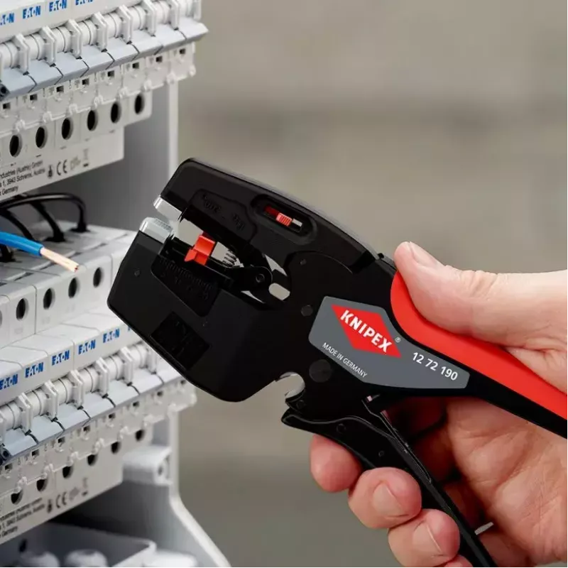 Knipex 12 72 190 Zange Stahl Kunststoffgriff Schwarz Rot 190 mm