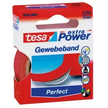 Tesa Klebeband 56341-00031 Rot 2,75 m 19 mm