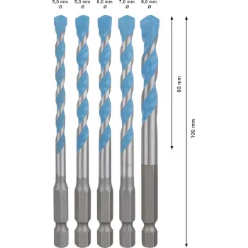 Bosch Expert HEX-9 Masonry drill bit 5 Stk.