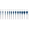 Bosch 2 608 900 336 Bohrer-Set Flachbohrer 13 Stück