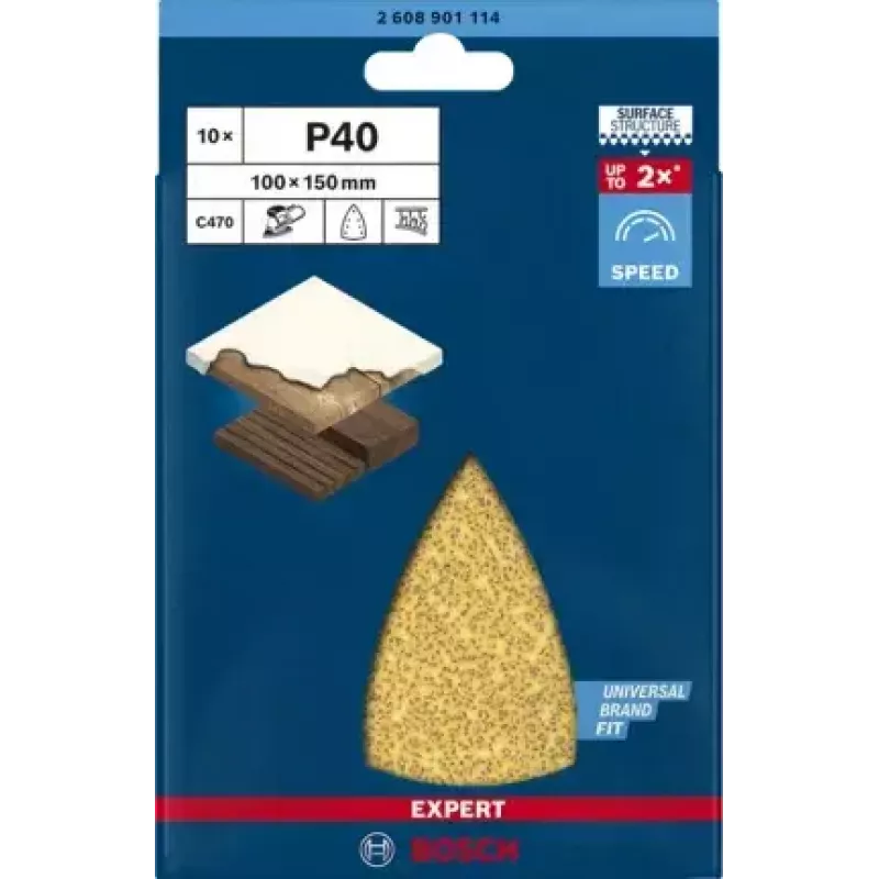 Bosch 2 608 901 114 Rotationswerkzeug Schleif-/Schmirgelzubehör Holz Schleifblatt