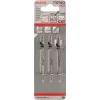 Bosch T 101 AO Stichsägeblatt aus Kohlenstoffstahl (HCS) 3 Stück