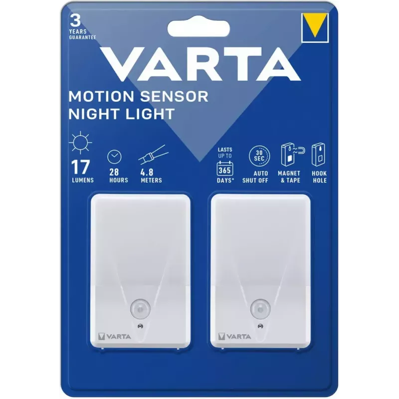 Nachtlicht Varta 16624 101 402 weiss, Doppelpack