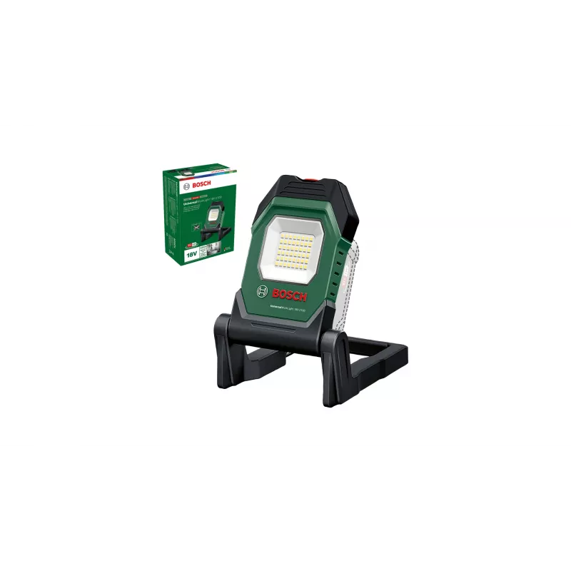 Bosch UniversalWorkLight 18V-2100 Schwarz, Grün