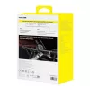 Fahrradhalterung Baseus PrimeTrip 2-in-1 Handyhalter mit Taschenlampe, schwarz