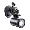 Fahrradhalterung Baseus PrimeTrip 2-in-1 Handyhalter mit Taschenlampe, schwarz