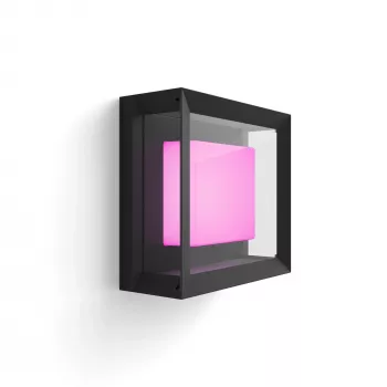 Intelligente Wandleuchte Philips Hue White and Colour Ambience Econic Außenwandleuchte