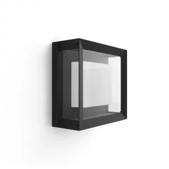 Intelligente Wandleuchte Philips Hue White and Colour Ambience Econic Außenwandleuchte