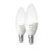 Smart bulb Philips Hue White and colour ambience Candle E14, Bluetooth/Zigbee, 5,3 W (2er-Pack)