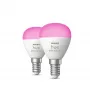 Philips Hue White and Color Ambience Lustre – E14 Smart Bulb – (2er-Pack)