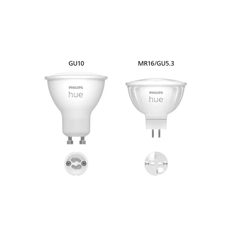 Smart-Beleuchtungsspot Philips Hue White and colour ambience MR16, GU53, 6,3 W, Bluetooth/Zigbee