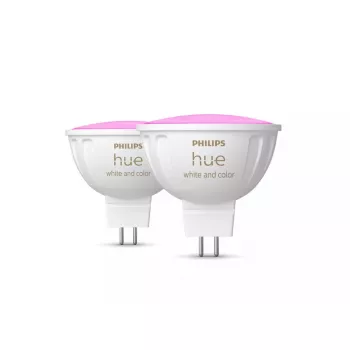 Smart-Beleuchtungsspot Philips Hue White and colour ambience MR16, GU53, 6,3 W, Bluetooth/Zigbee