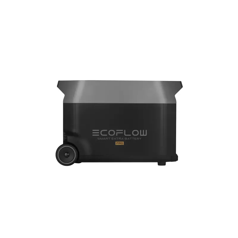 Batterie 3600 Wh für EcoFlow DELTA Pro — 39 kg, 635×285×416 mm, Schwarz