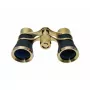 Braun 3 x 25 Opernglas BK-7 Schwarz, Gold