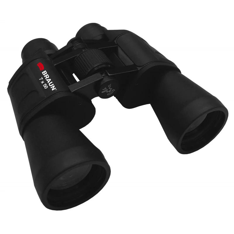 Braun 20123 Fernglas BK-7 Porro Schwarz