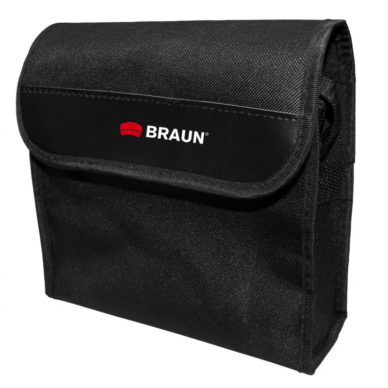 Braun 20123 Fernglas BK-7 Porro Schwarz