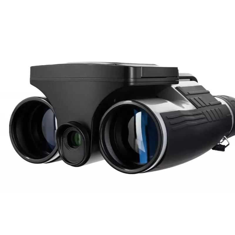 Fernglas Levenhuk Atom DB20 mit 20-facher Vergrößerung und integrierter 2-MP-Kamera, LCD-Anzeige