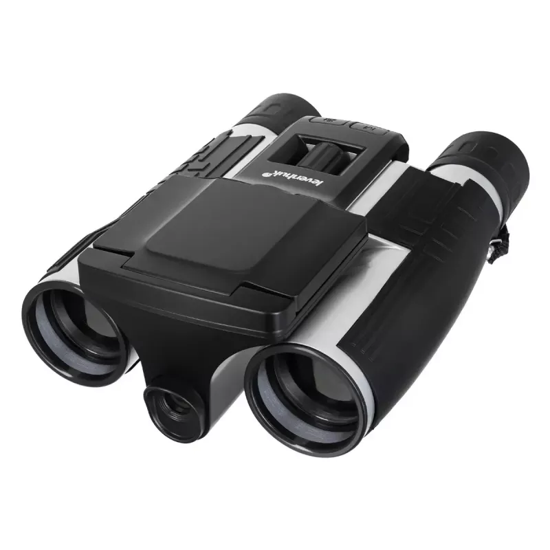 Fernglas Levenhuk Atom DB20 mit 20-facher Vergrößerung und integrierter 2-MP-Kamera, LCD-Anzeige