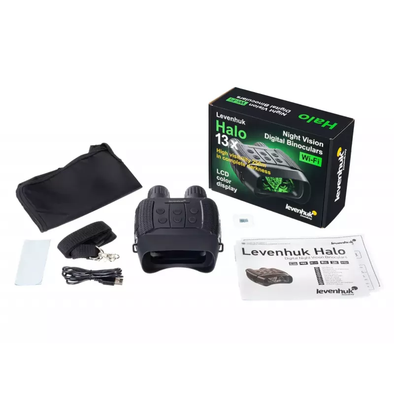 Fernglas Levenhuk Halo 13x Vergrößerung 13x Objektivdurchmesser 3,35 cm Schwarz