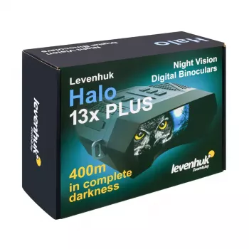 Fernglas Levenhuk Halo 13x Plus 13x Vergrößerung Schwarz
