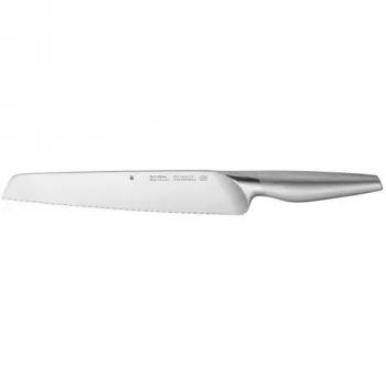 WMF Chef's Edition 1.882.026.032 Brot- und Mehrzweckmesser, gebürstet, 24 cm