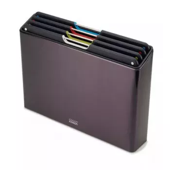 Schneidebrett Joseph Joseph Folio Steel Rechteckig Carbon 356x263mm